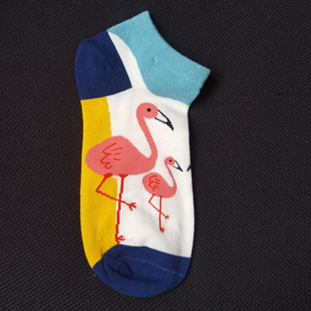 Invisibility Sock Loafer - 5 шт. женских хлопковых коротких носков-невидимок