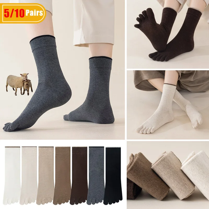 Thermal Sock Winter - 5/10 пар мужских шерстяных носков с