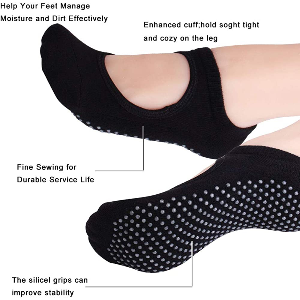 Нескользящие носки для фитнеса – обзор и цена Grip Sock Yoga