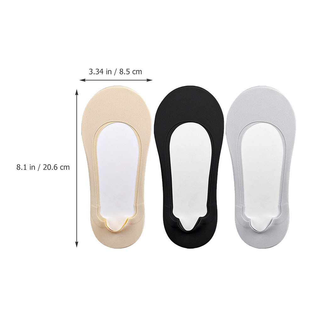 3 пары низких невидимых носков – обзор и цена Invisibility Sock Loafer