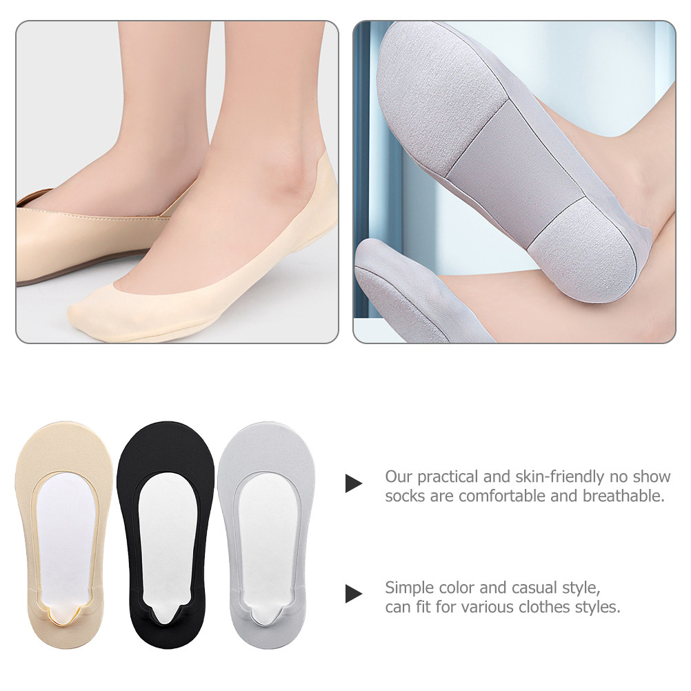 3 пары низких невидимых носков – обзор и цена Invisibility Sock Loafer
